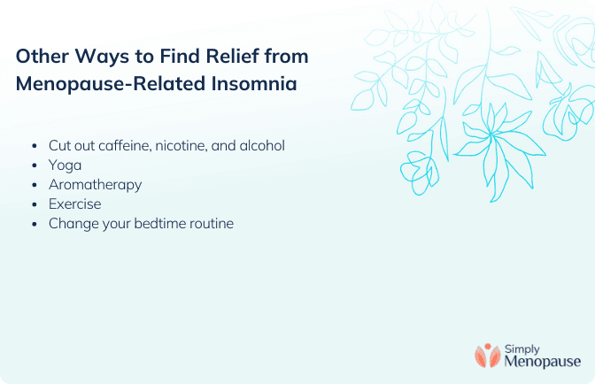 Other Ways to Find Relief from Menopause-Related Insomnia