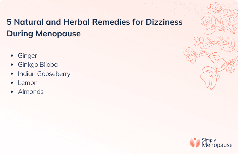 5 Natural and Herbal Remedies for Dizziness During Menopause