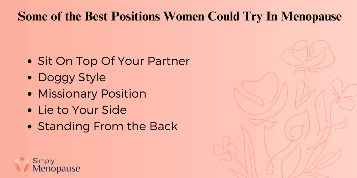 5 Best Sex Position After Menopause: Give a Try!